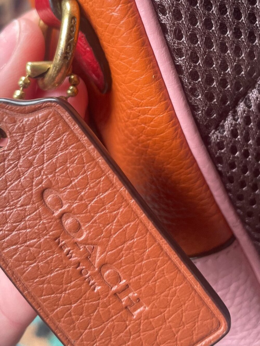 Coach Charter 18 Color Block Mini Backpack - Picture 3 of 6